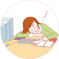 トラブル4眠くてぼんやり