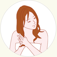 トリートメントで髪を補修＆保湿！