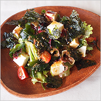 豆腐と海藻の韓国風サラダ 