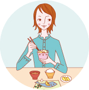 髪がよろこぶ食事を