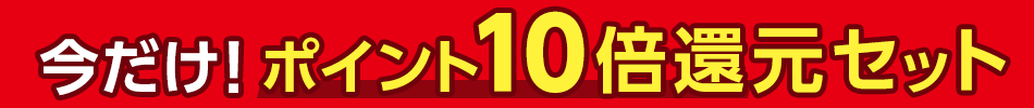 今だけポイント10倍セット
