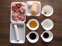 鶏と長芋の照り煮材料