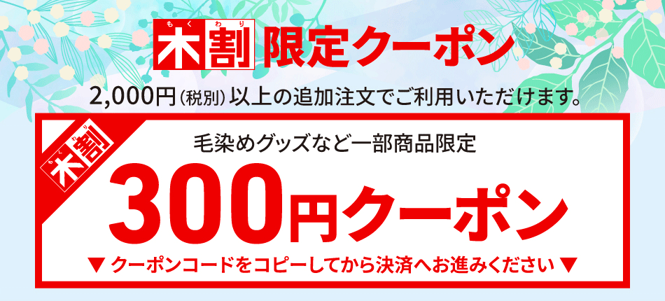 300円クーポン