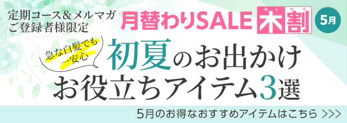 月替わりSALE木割
